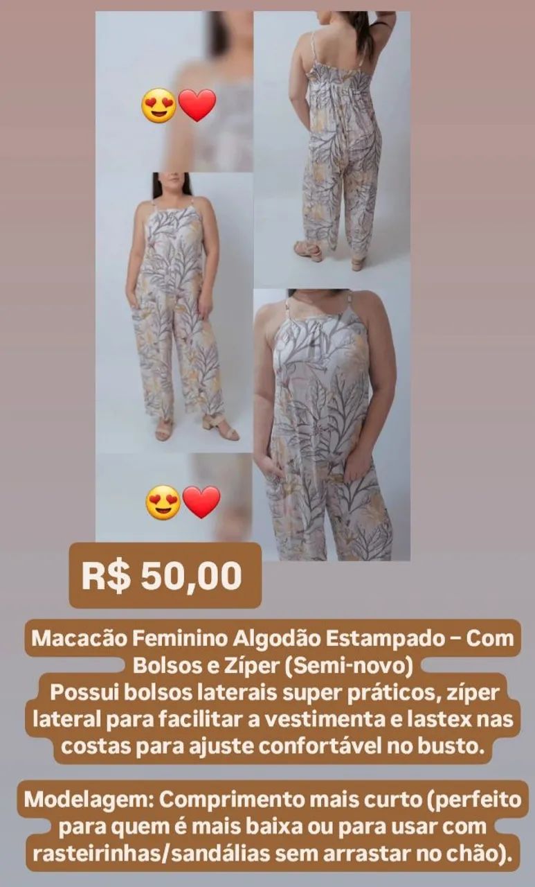 Macacão Algodão  - Foto 2