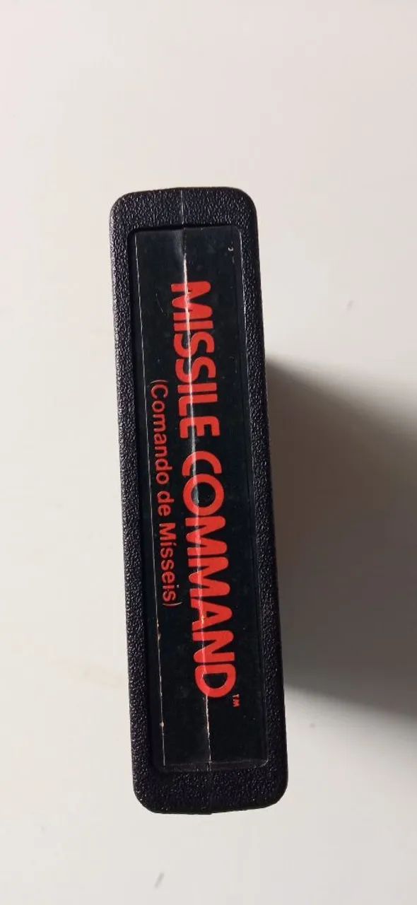 Cartucho Missile Command Atari Polyvox original  - Foto 3