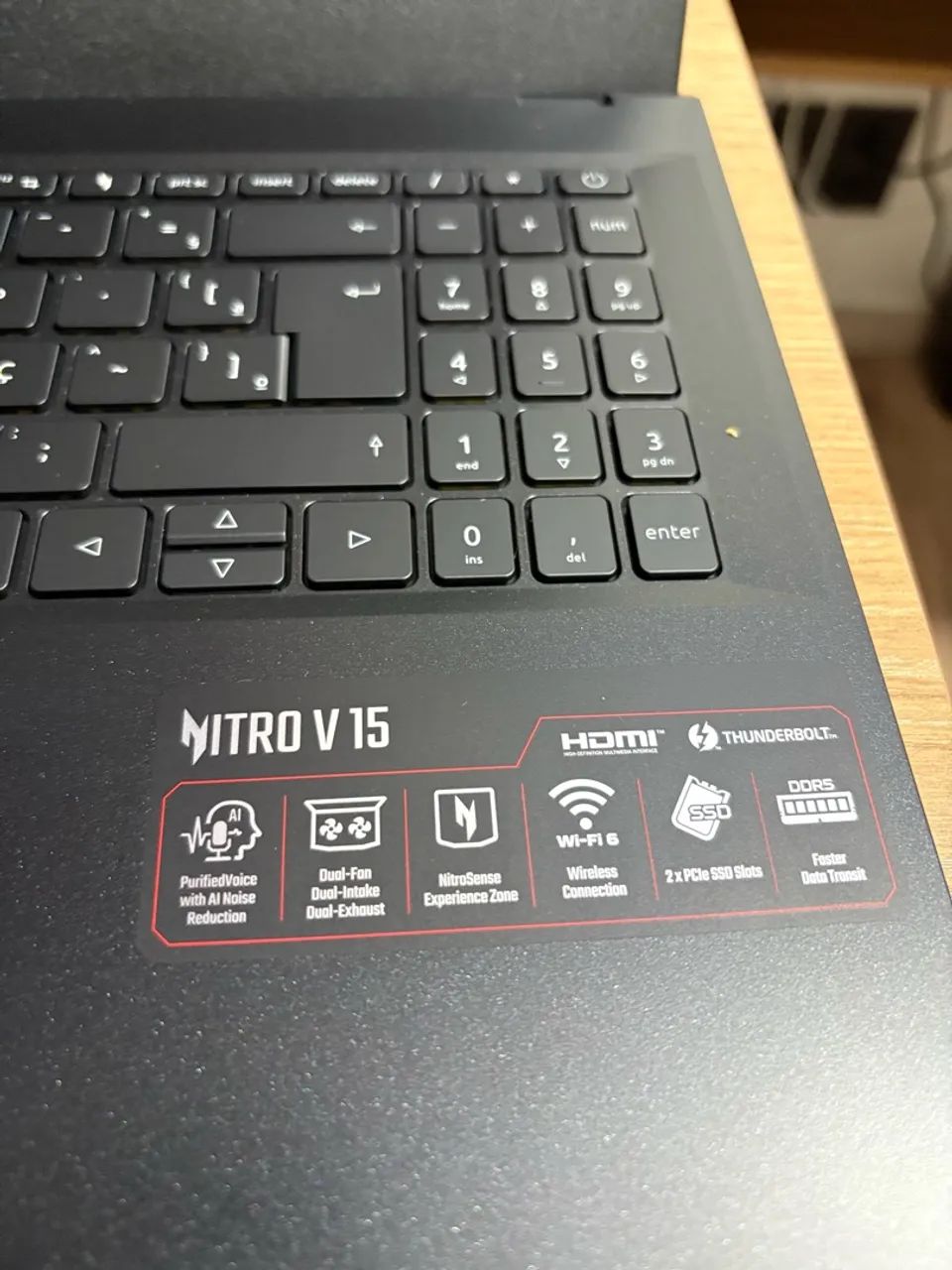 Notebook Acer Nitro i5 13th RTX 4050 16GB 512GB - Foto 4