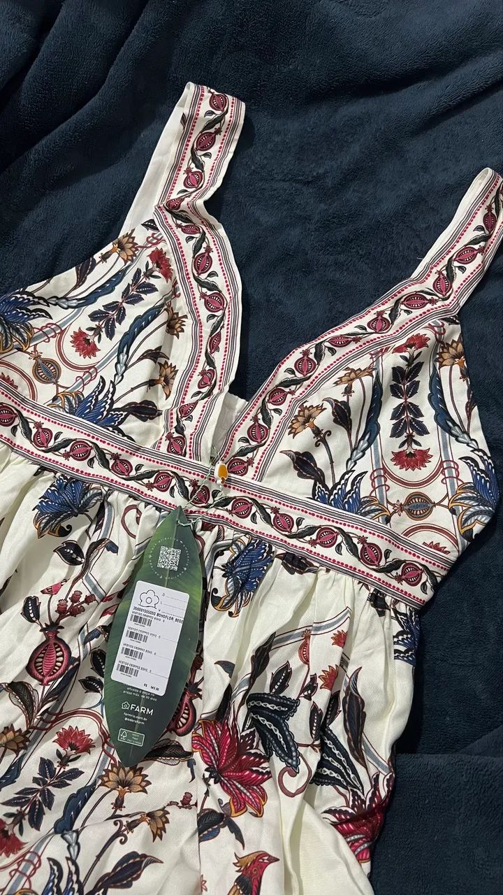 vestido FARM nunca usado