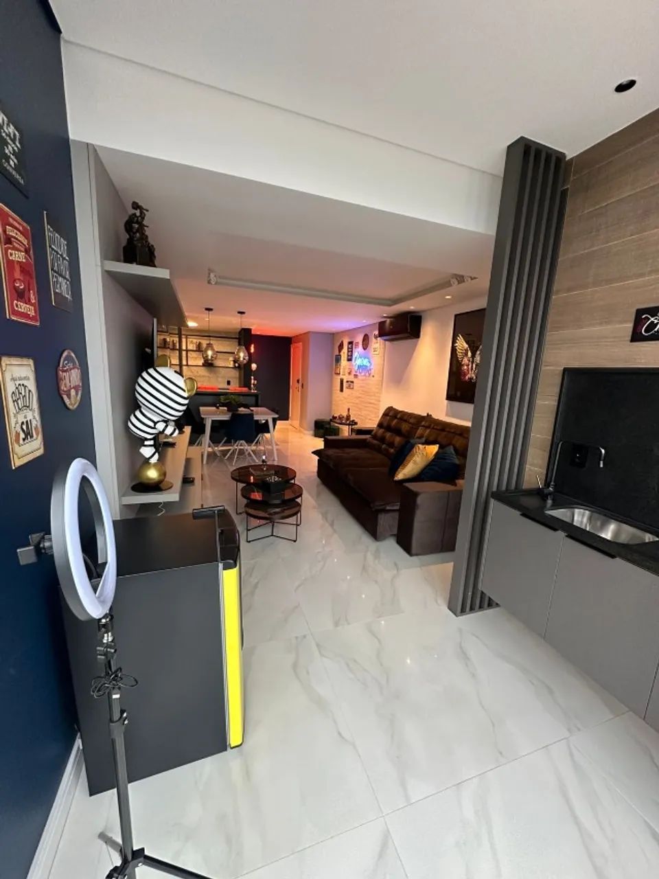 Apartamento suíte + 1 dormitório com lavabo - Foto 3