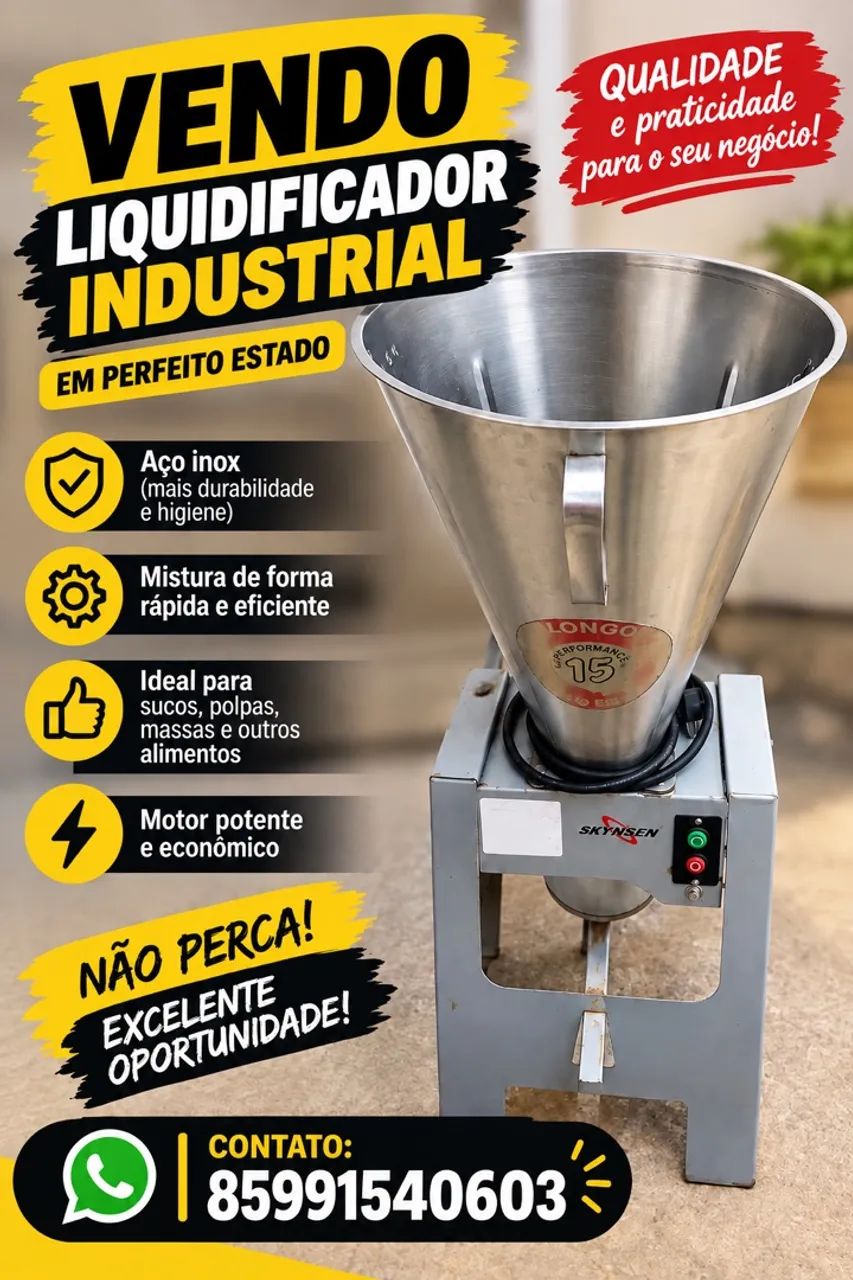 Liquidificador industrial 