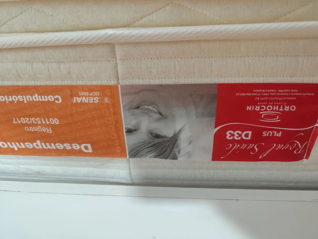 Colchão orthocrin pro Saúde espuma King  - Foto 2