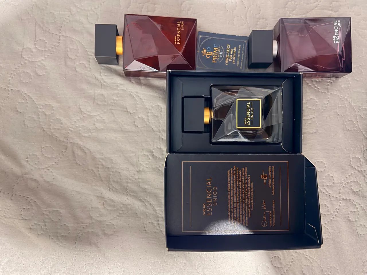 Kit perfumes Natura essencial 