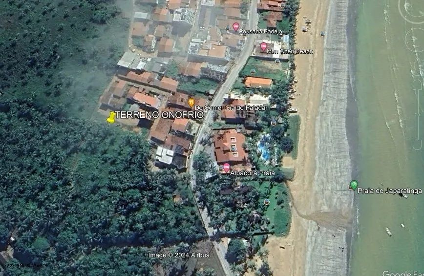 Lote para Venda em Japaratinga, Centro