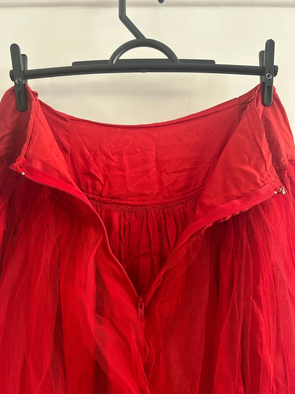 Saia de tule vermelha  - Foto 4