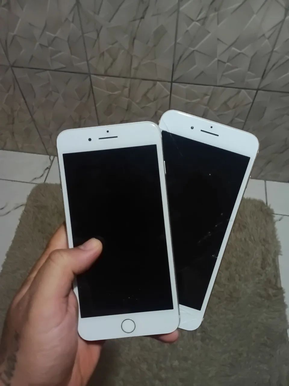 Iphones 7 e 8 plus para retirada de peças 