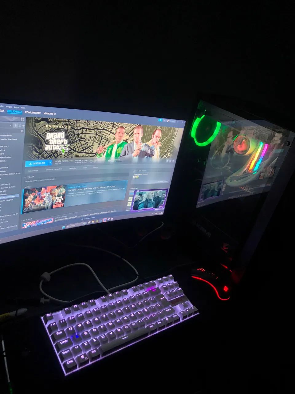 Pc gamer completo!