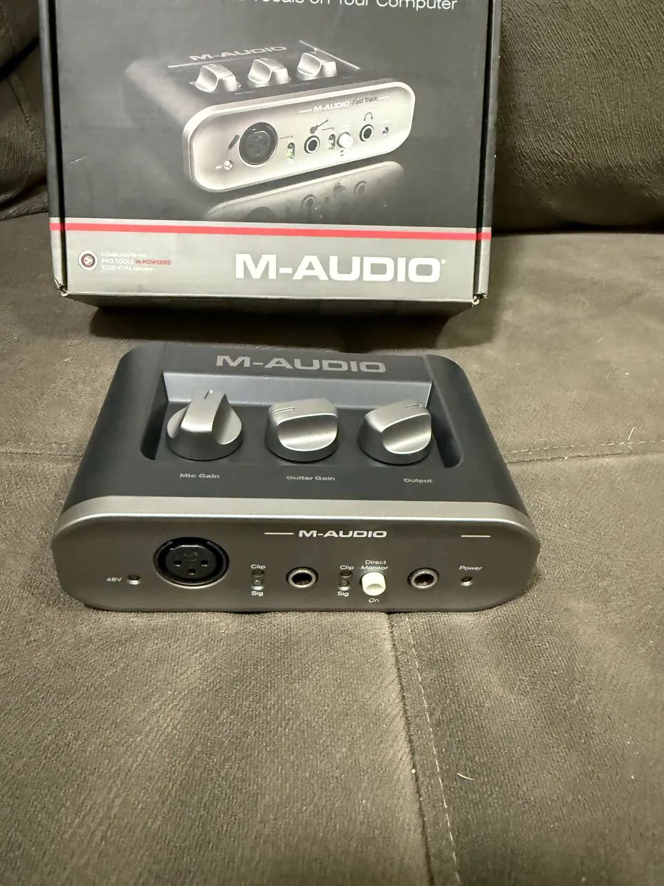 Interface M-audio Fast Track Placa USB451188057336064000