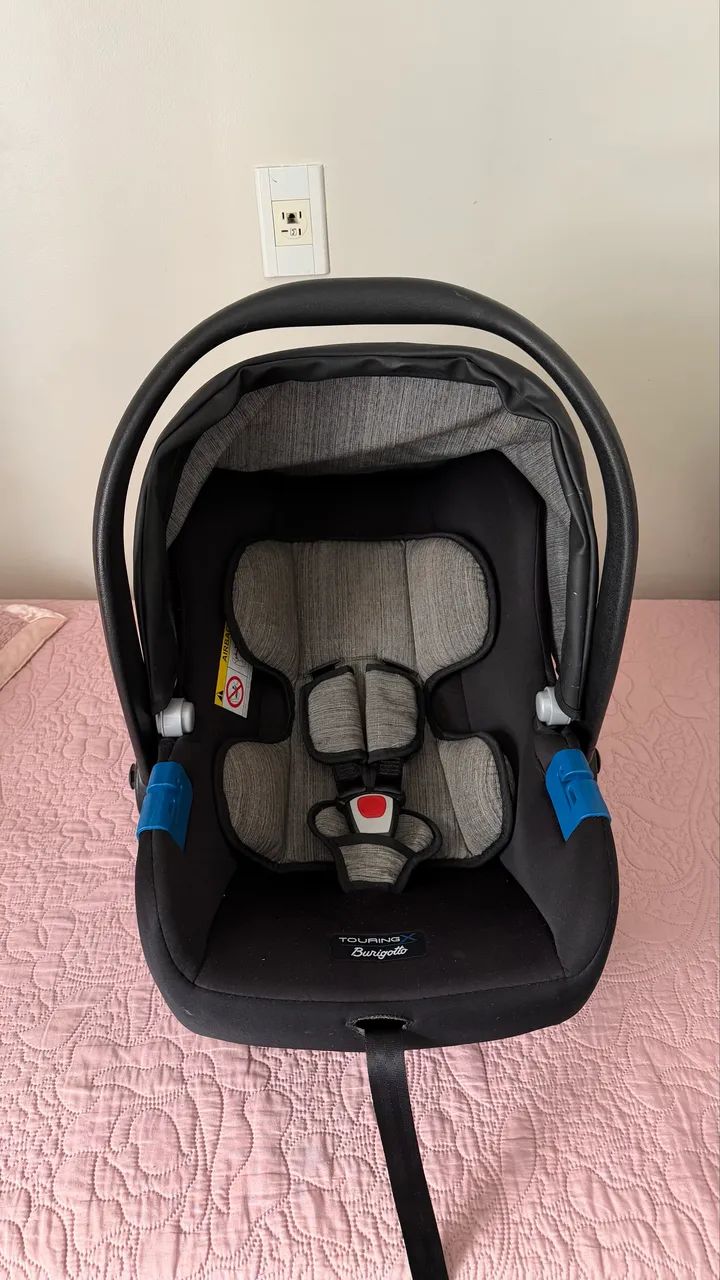 Carrinho e bebê conforto da burigotto estado de zero ! - Foto 3