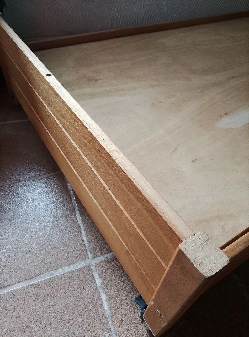 Cama de solteiro madeira maciça  - Foto 2