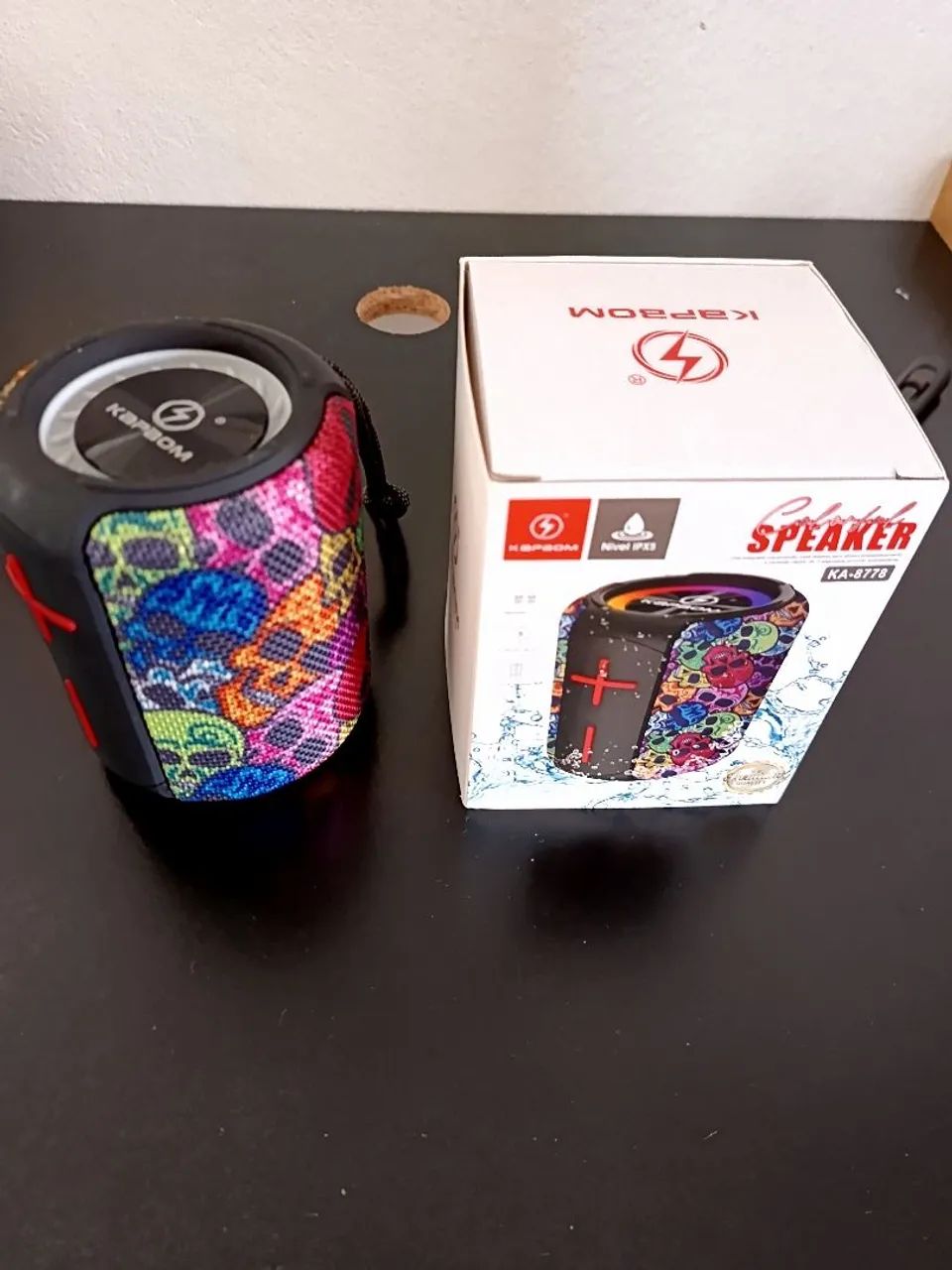 Speaker Kapbom Caixa de som portátil  - Foto 5