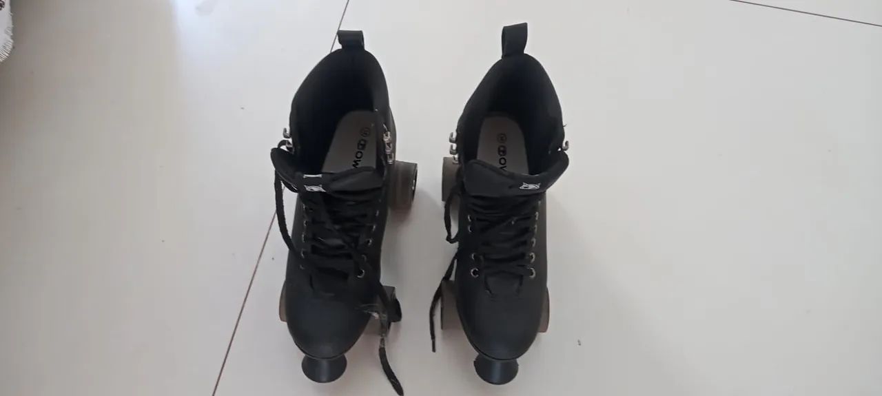 Patins  Seminovo Nr 38 com Kit de proteção - Foto 4