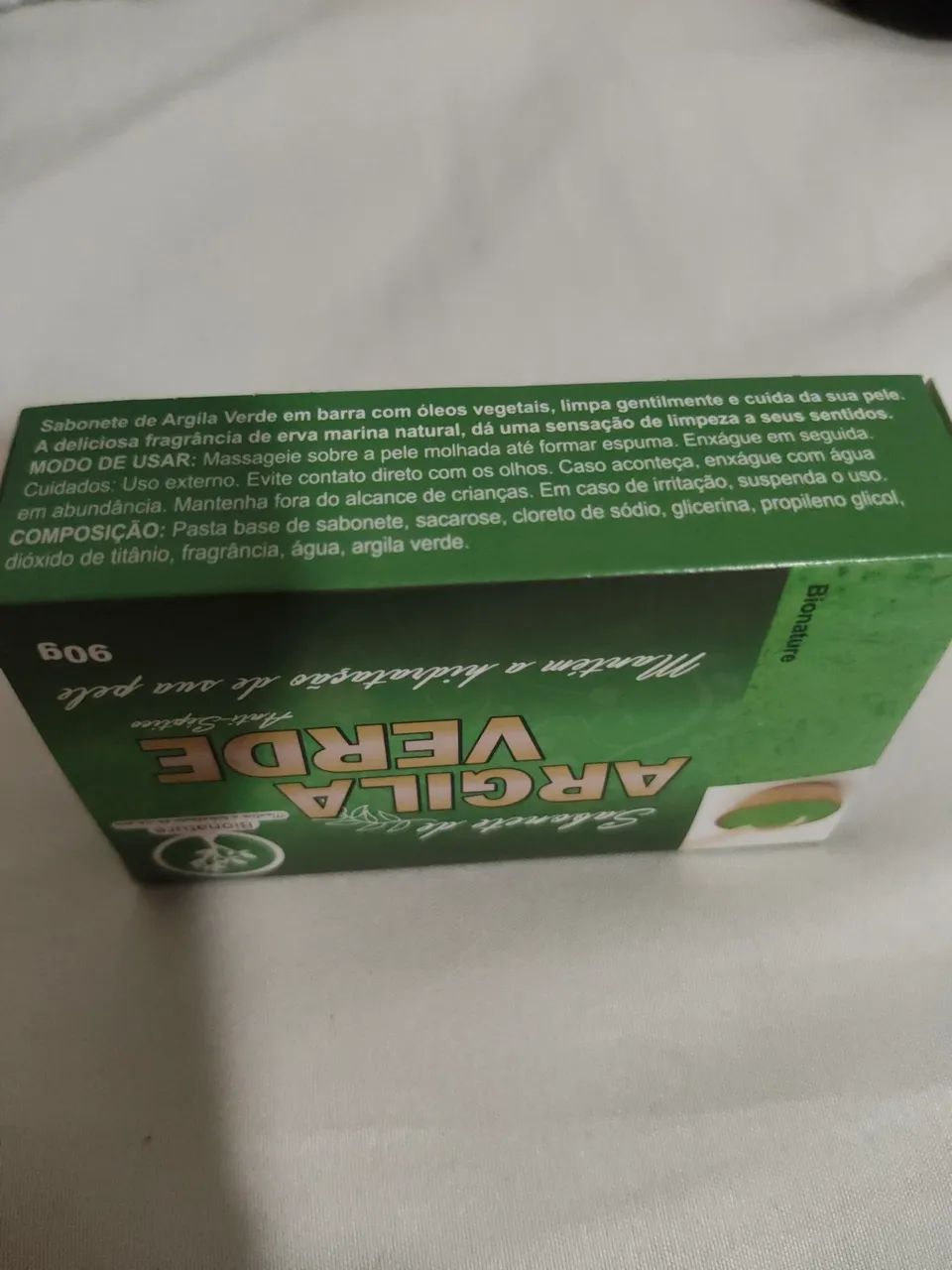 Sabonete corporal em barra Argila verde - Foto 2