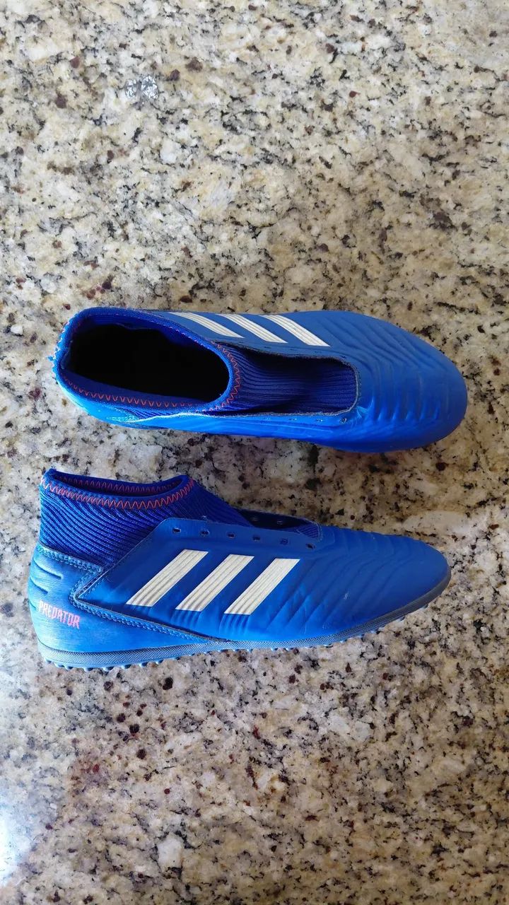 Chuteira Adidas Predator Society Original - sem cadarço - Tamanho 36 - otimo estado - Foto 3