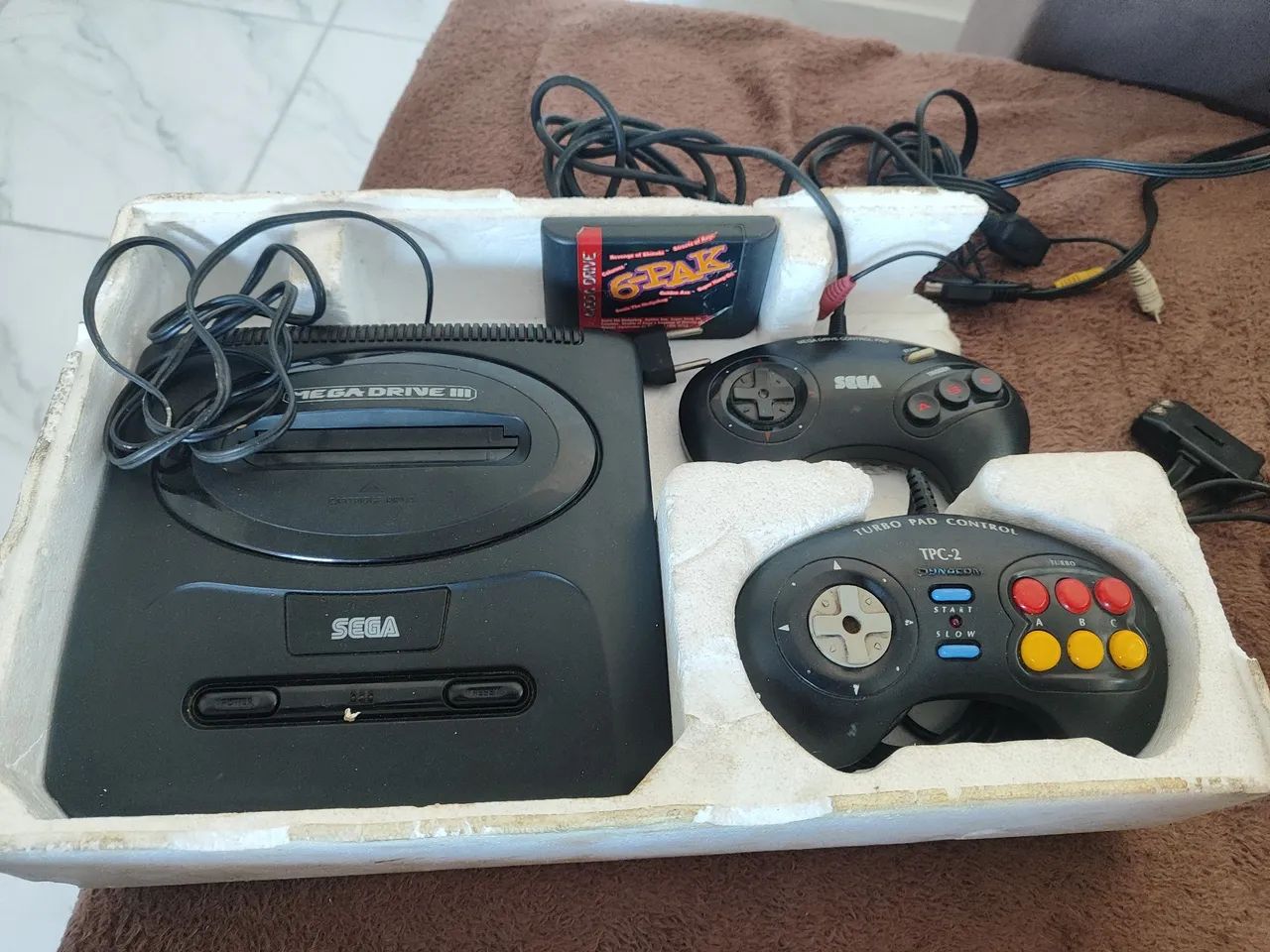 Mega drive 3 com caixa - Foto 2