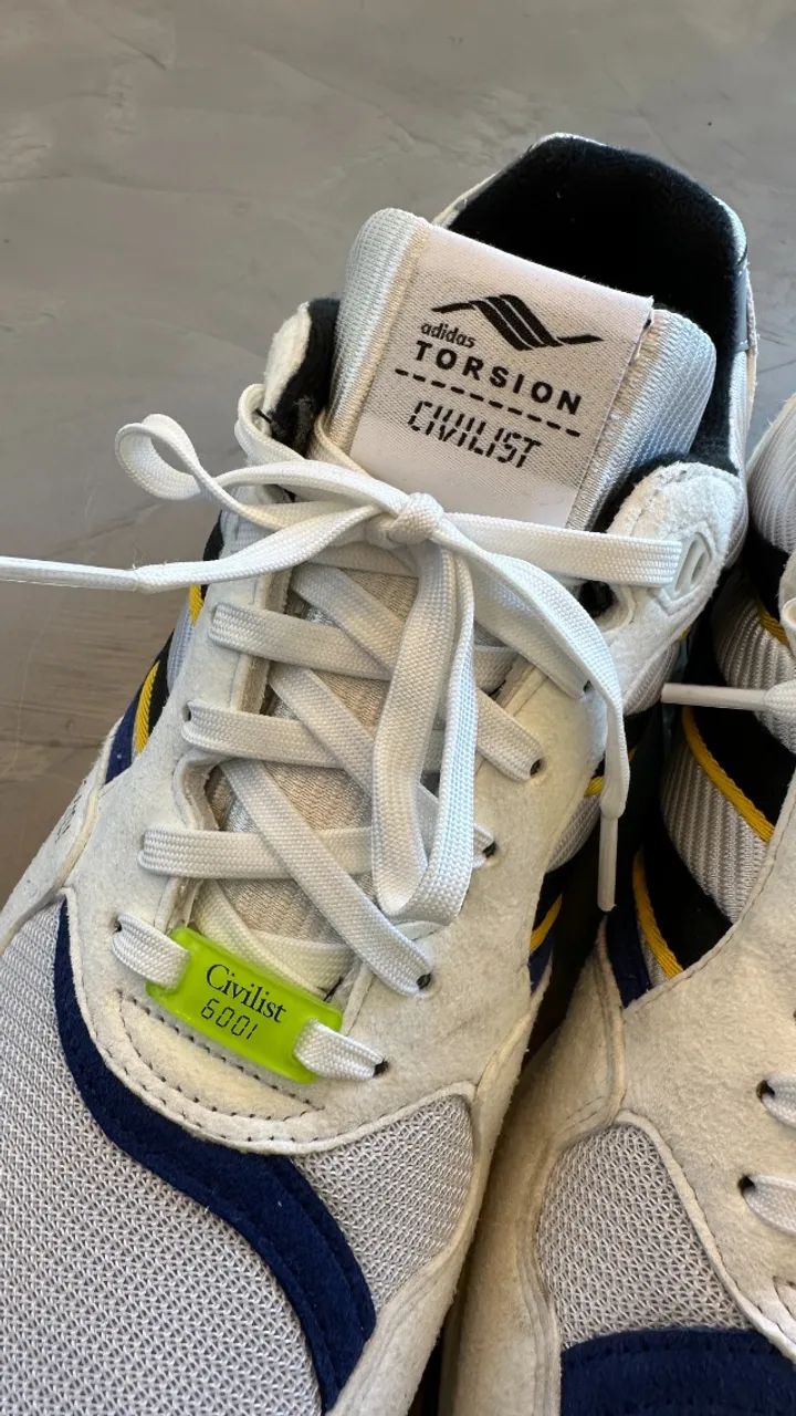 Tênis Civilist x adidas ZX 6001 Crystal White - Calçados