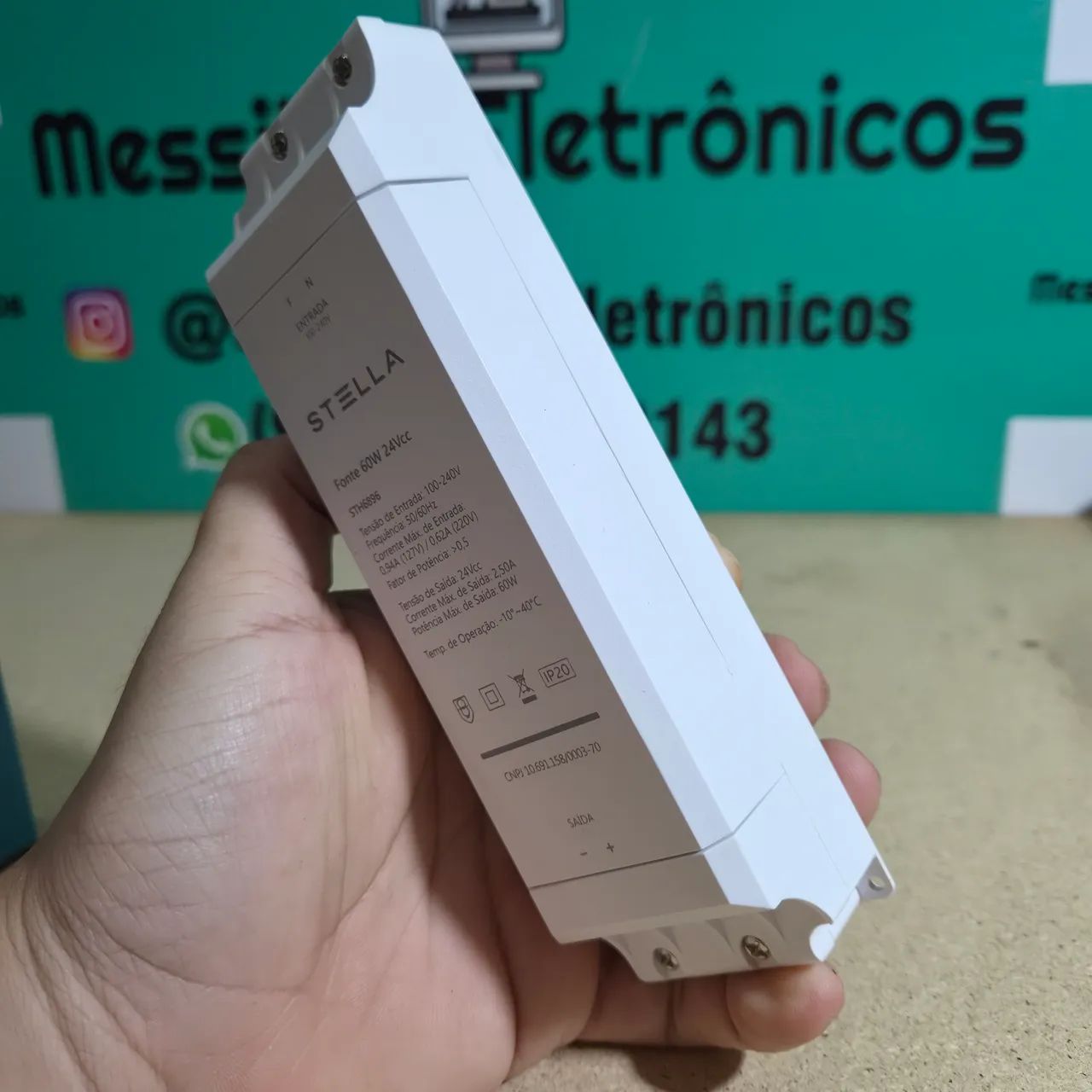 Fonte de alimentação 24v 2,50A 60w - Foto 3