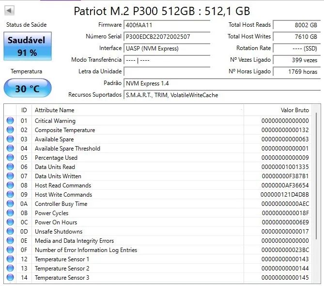 SSD M.2 NVMe - 512 GB - Foto 2