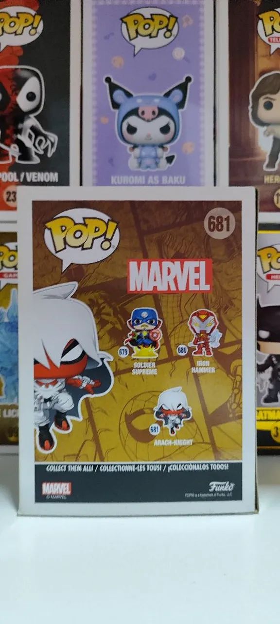 Funko Pop - Marvel Infinity Warps - Arach Knight Nº 681 - Foto 5