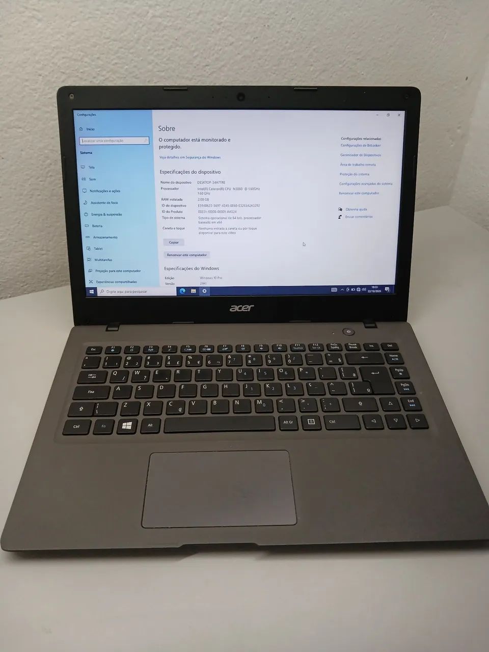 Notebook Acer bom preço  - Foto 3