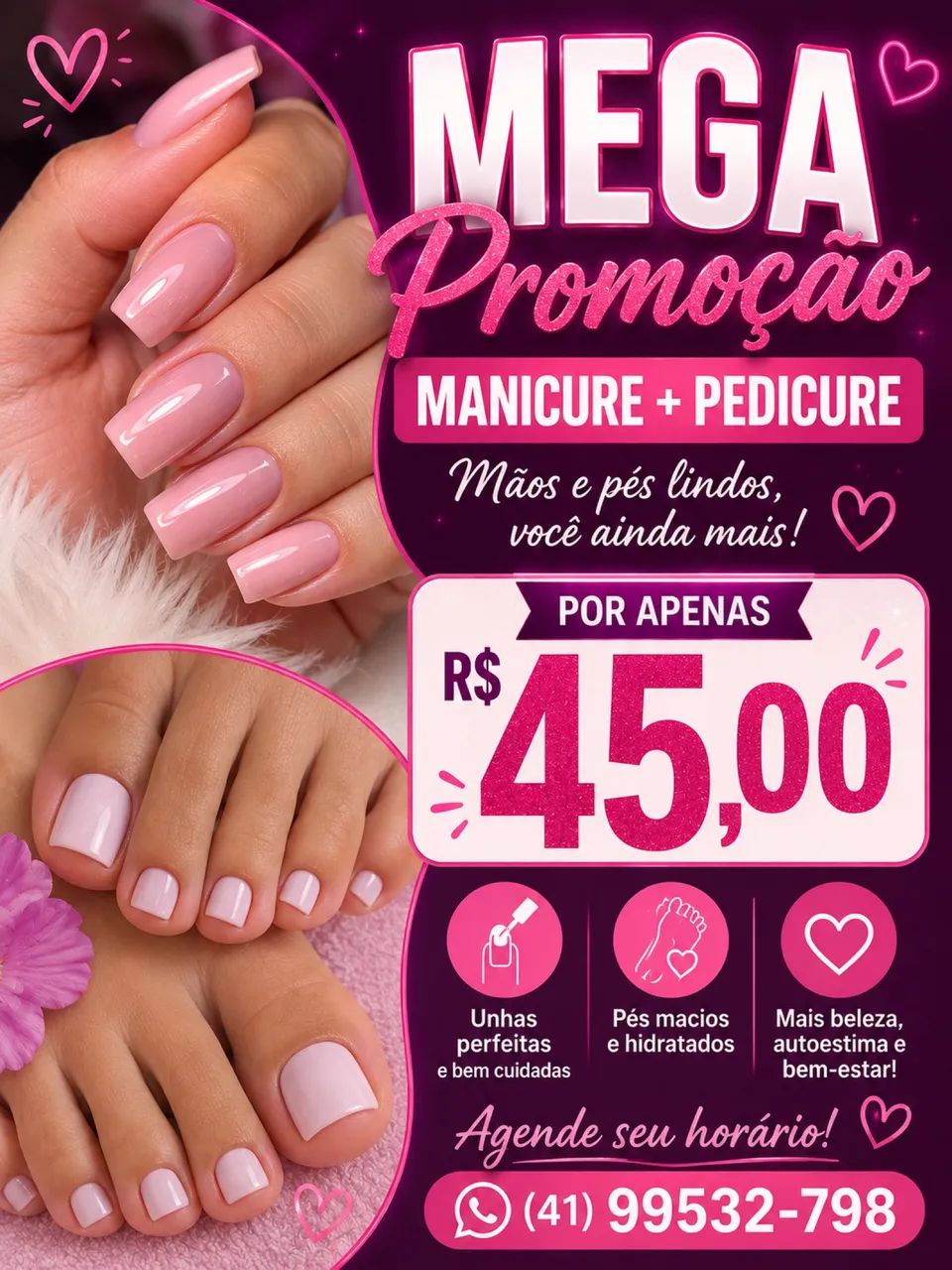 Manicure e pedicure 
