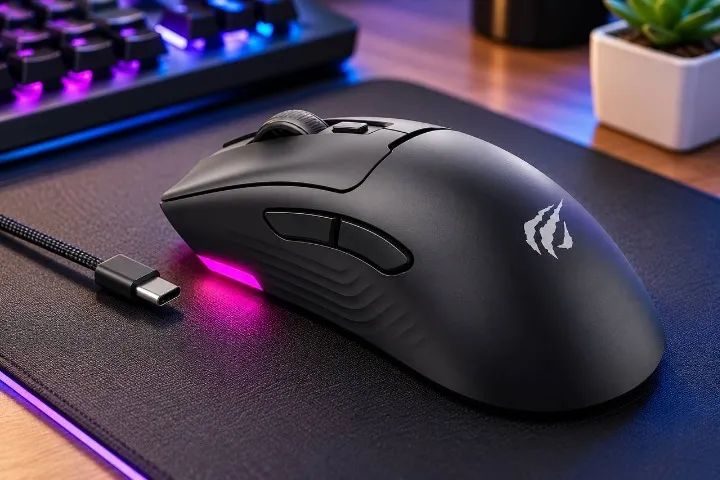 Mouse Gamer Tri-Mode Havit MS966SE - Foto 2