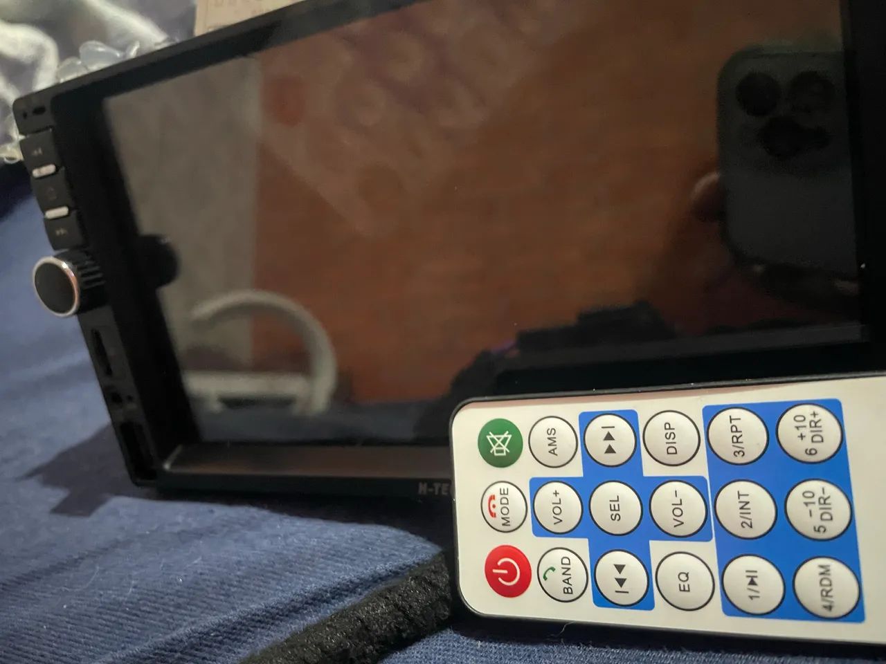 A venda multimídia semi nova com controle  - Foto 2