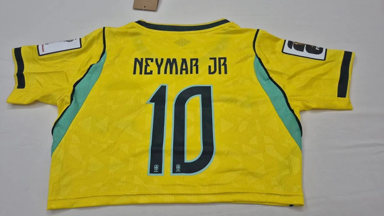 Camisa CROPED do Brasil TAMANHO P - Foto 2