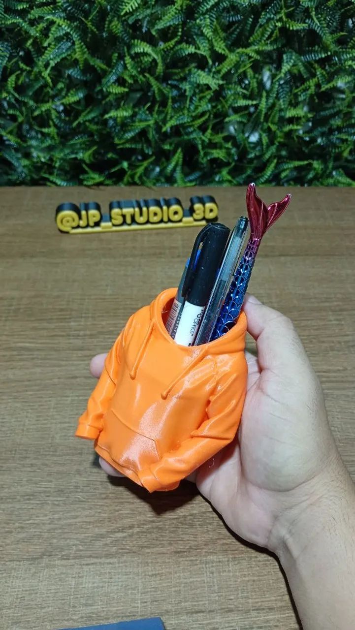 Porta Canetas Estilo Moletom - Foto 3