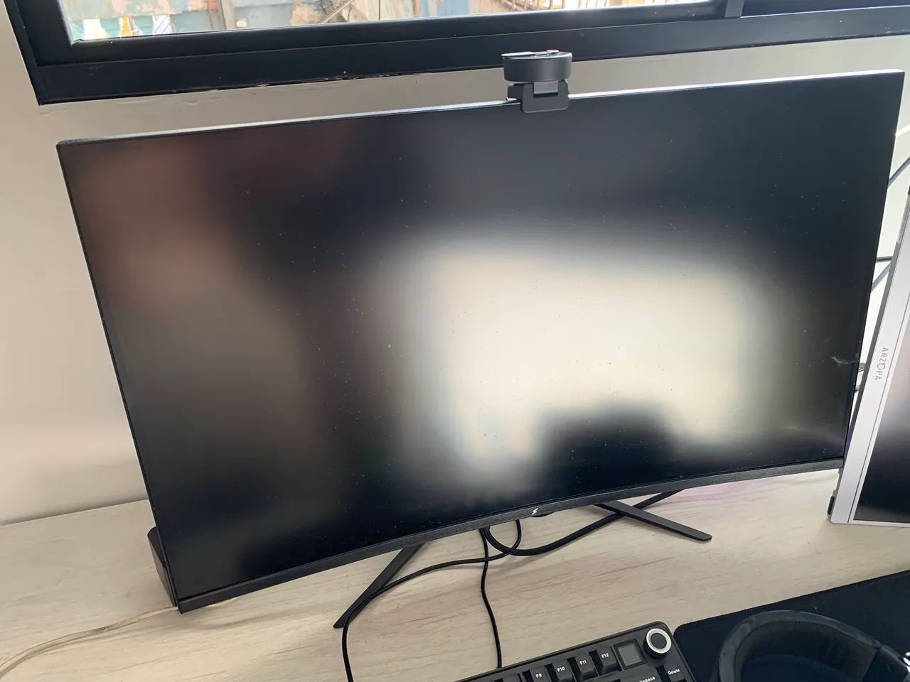 MONITOR SUPERFRAME GAMING 240HZ 27 POLEGADAS CURVO 1Ms  - Foto 2