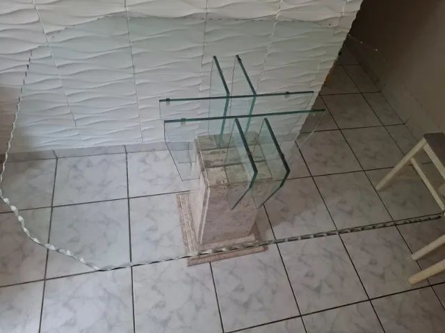 Mesa de vidro com 4 lugares  - Foto 3