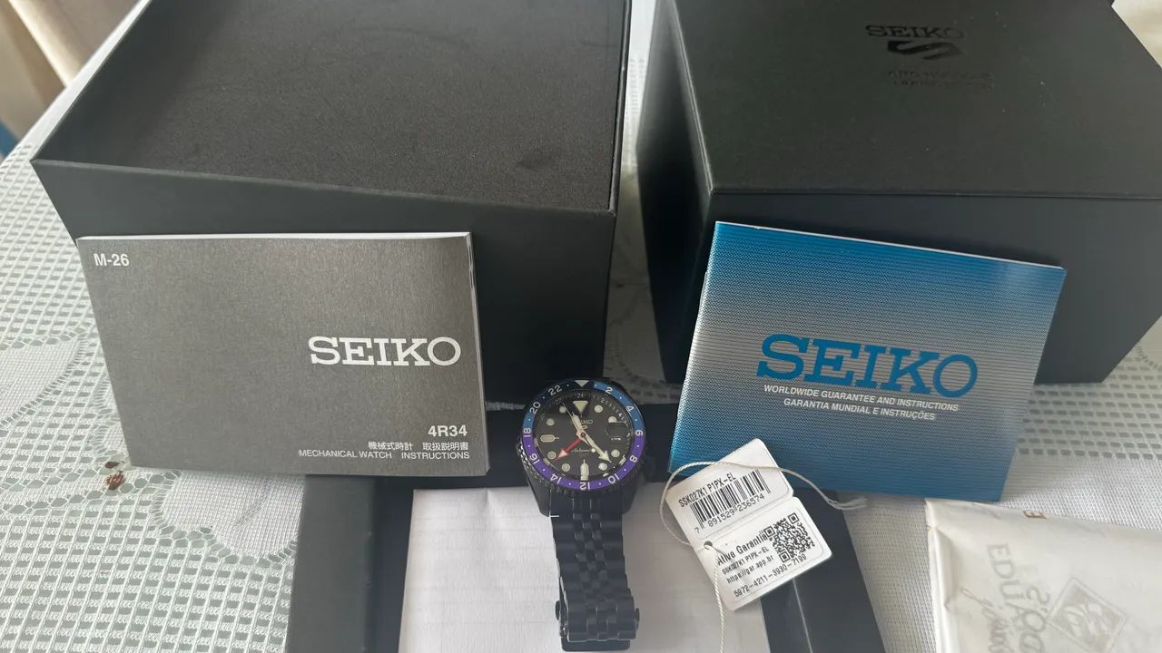 RELÓGIO SEIKO 5 SPORTS EDIÇÃO LIMITADA - Acessórios - Batista