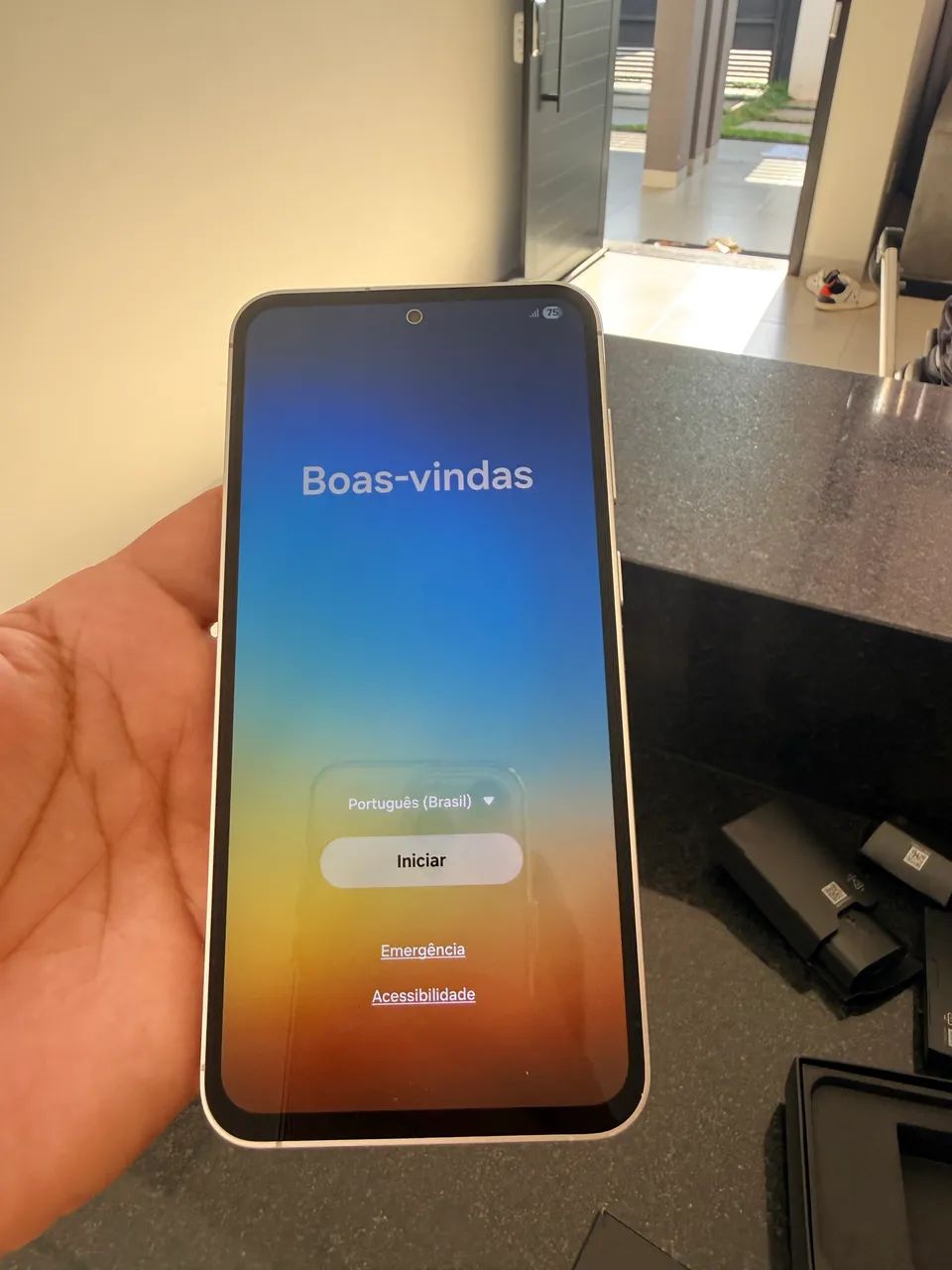 Samsung Galaxy S23 FE 256GB - Branco - Foto 4