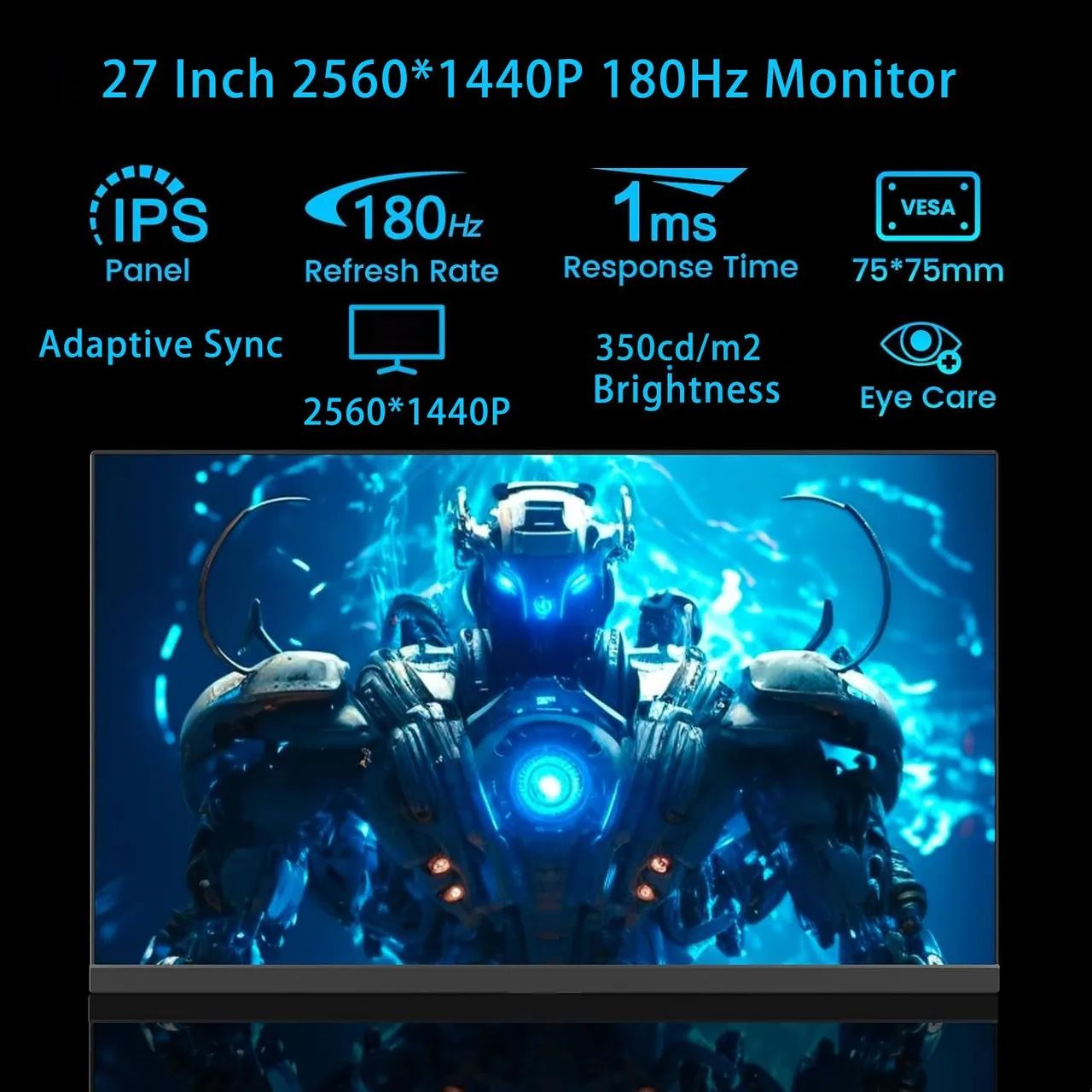 Monitor 27P 2k 180hz - Foto 3