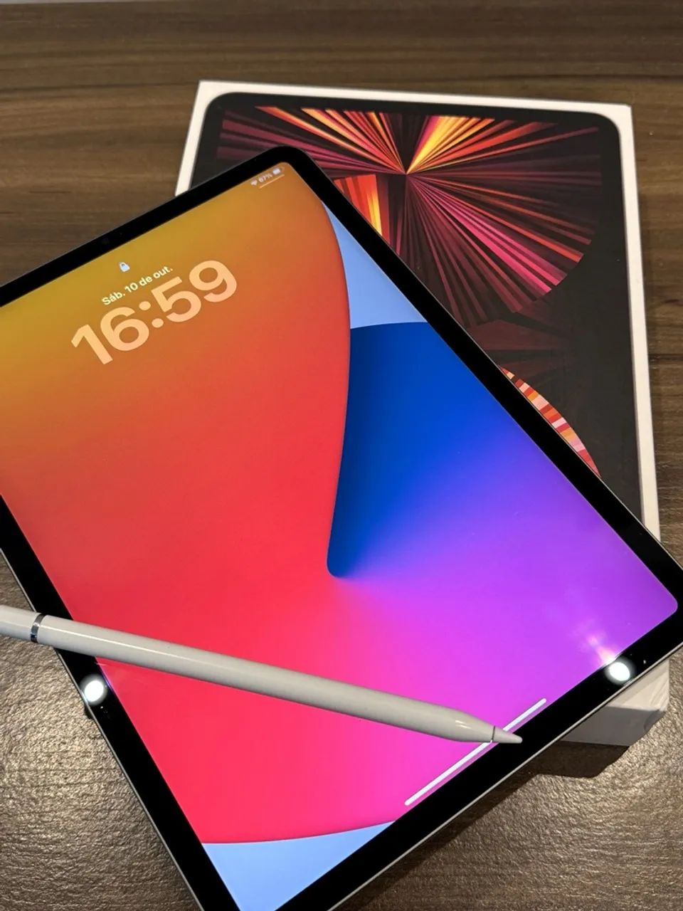 iPad Pro 11? M1 | 3ª geração | 128 GB | Kit completo - Foto 5