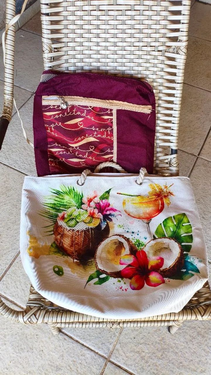 Pacote 2 Bolsas para viagem