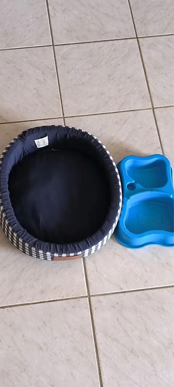 Caminha e bebedouro ro/comedouro para pet  - Foto 2