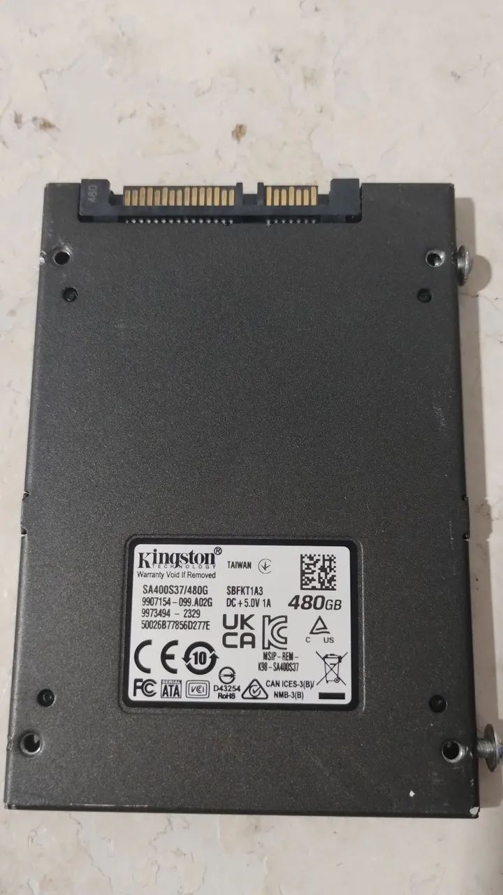 SSD Kingston 480 gigas - Foto 4