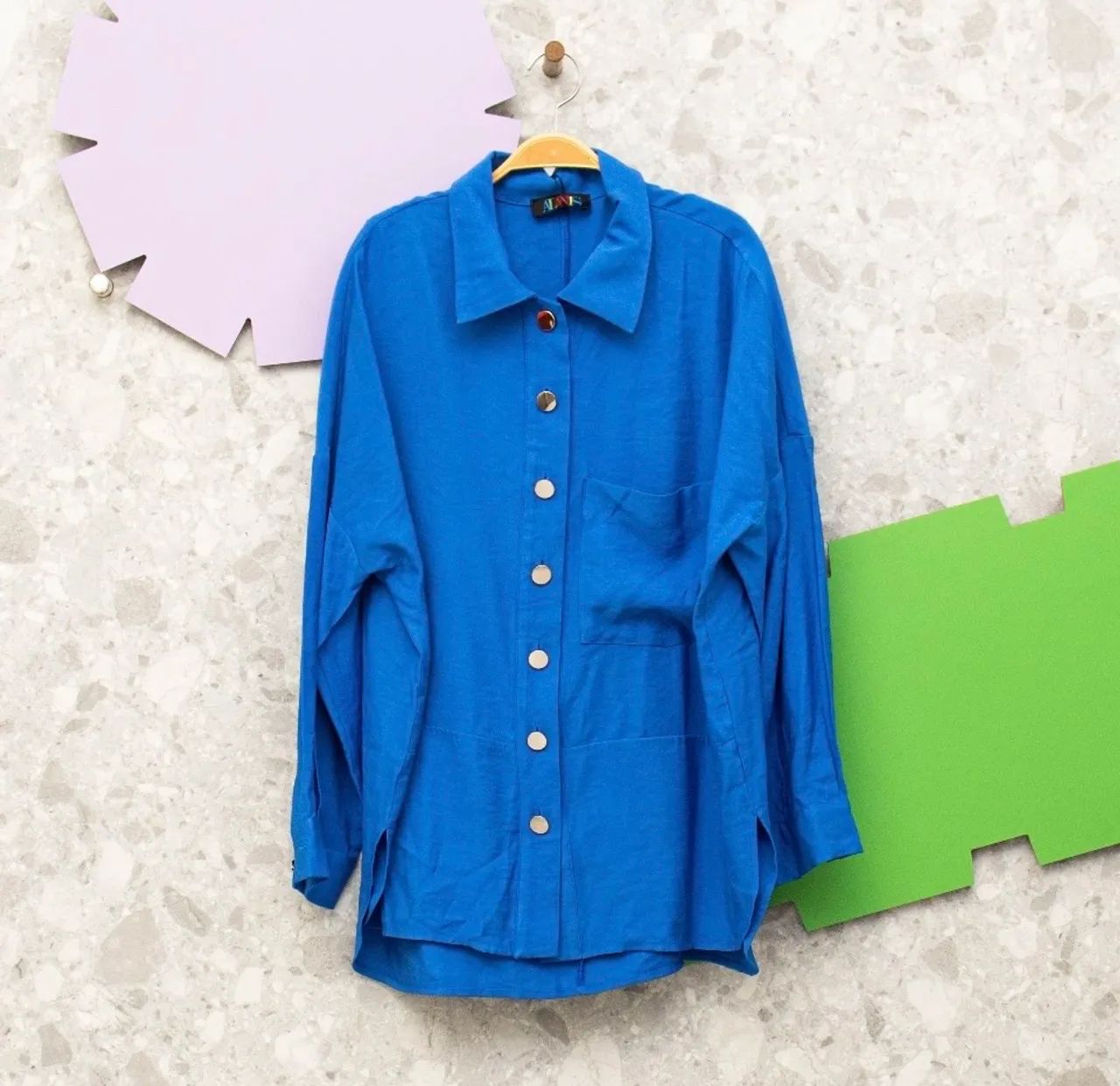 Camisa azul 40/42 . 