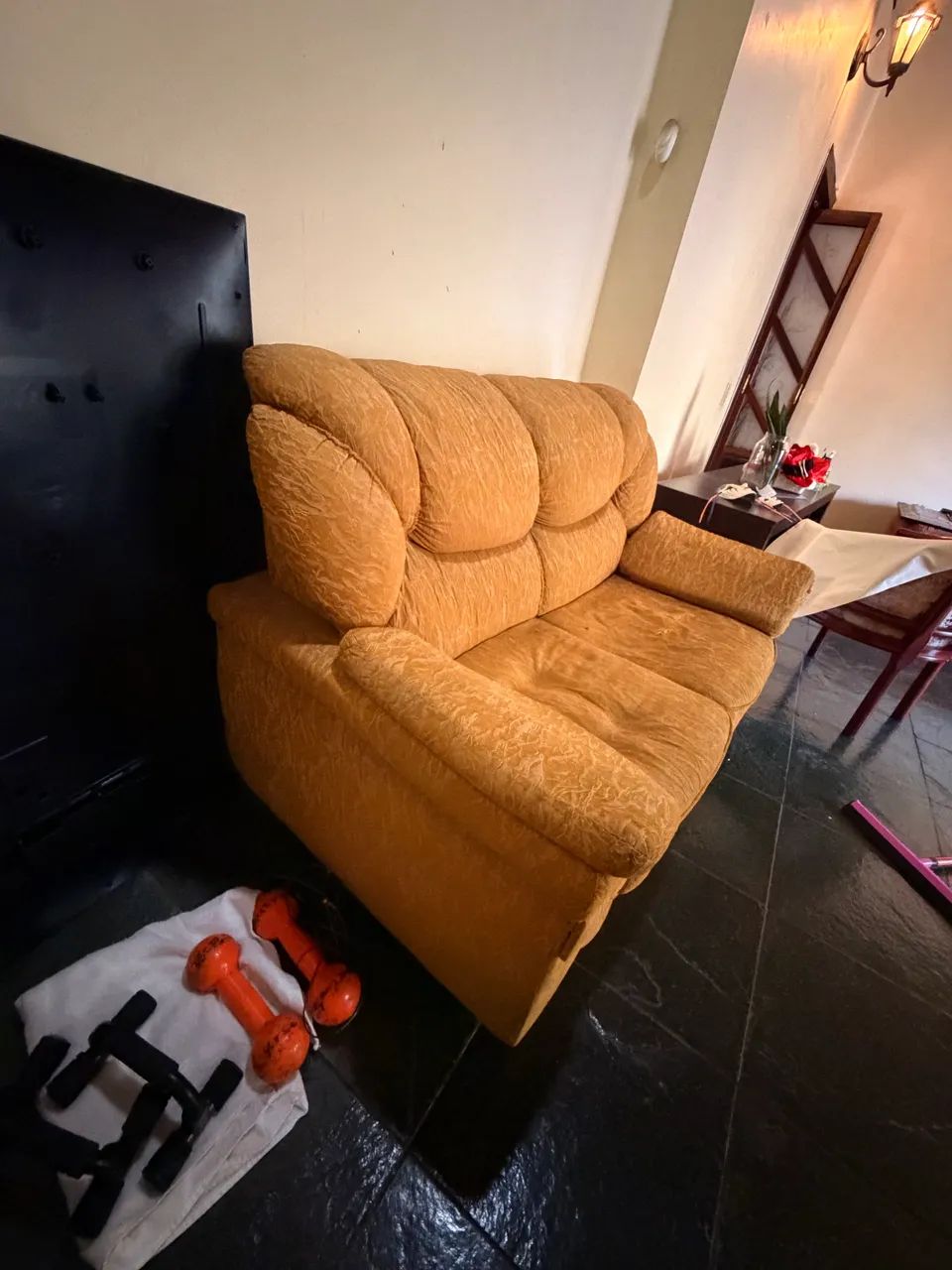 2 sofás vintage (3 e 2 lugares) 