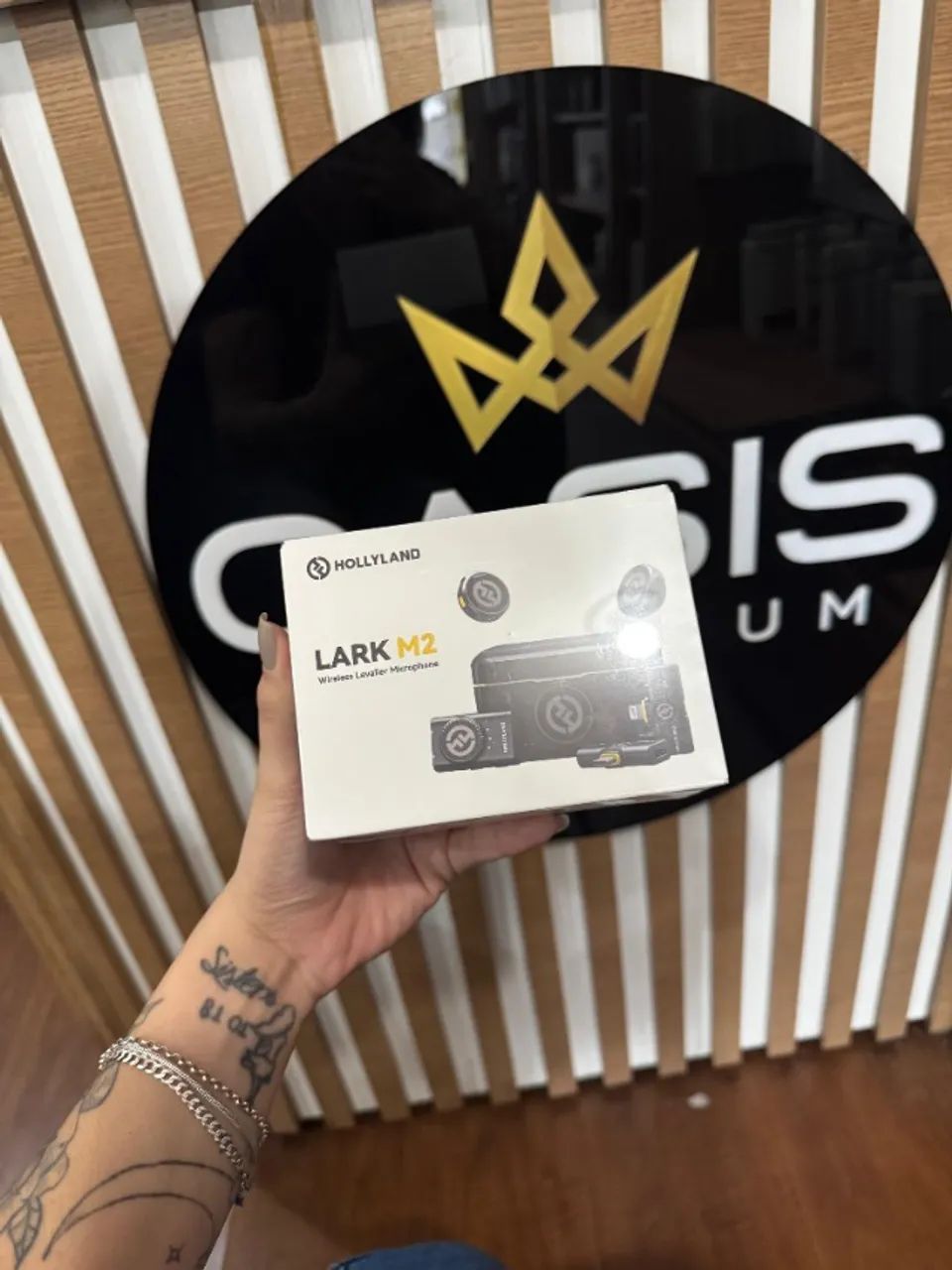 Microfone Lark M2 Combo Novo Ultima Chance