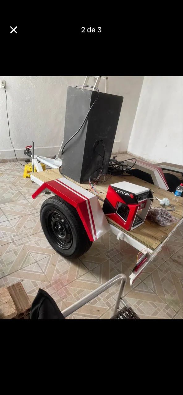 Carrocinha 1 eixo  - Foto 3