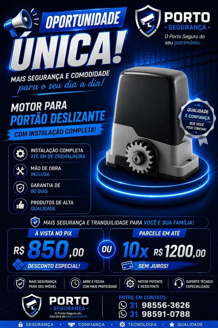 Motor para portão 