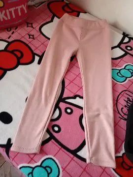 3 calças legging tamanho 8  - Foto 2