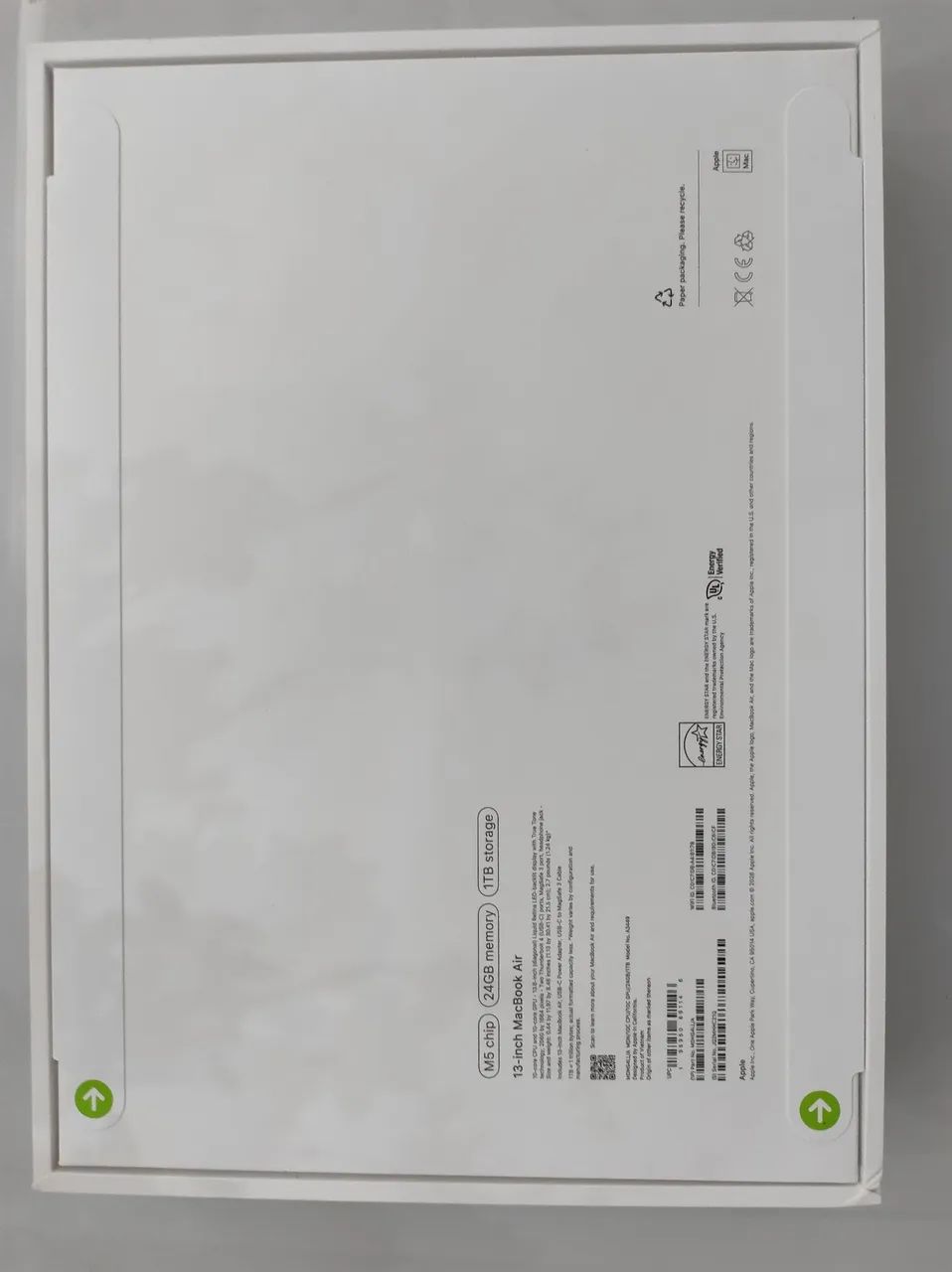 MacBook Air Lacrado M5 - 24 GB RAM / 1 TB SSD - 13 Polegadas  - Foto 2