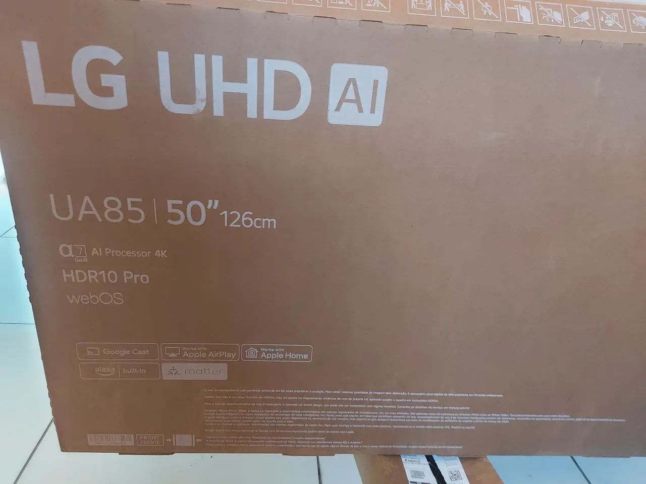 TV. LG 50 Polegada 