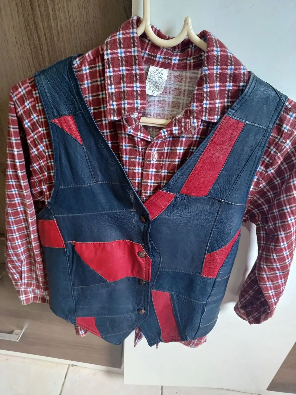 Camisa Xadrez e colete - Foto 3