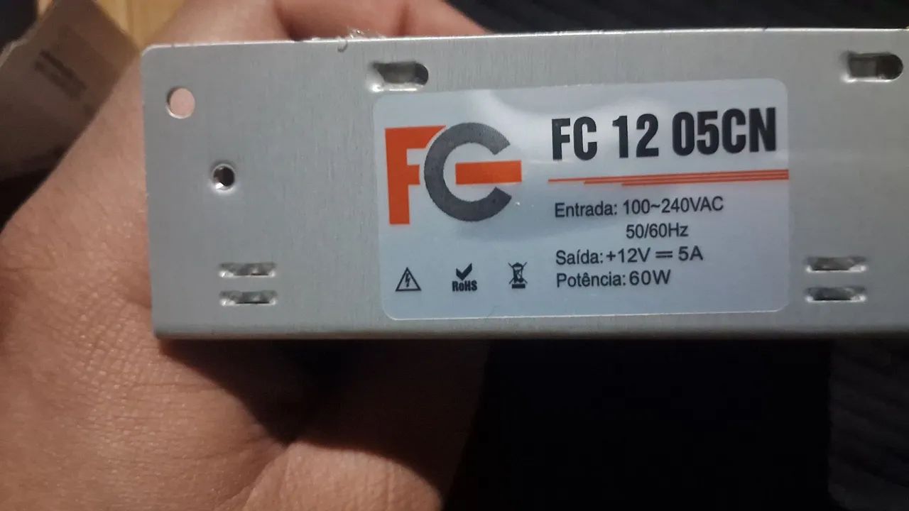 Fonte chateada comeia 12v 5A - Foto 4