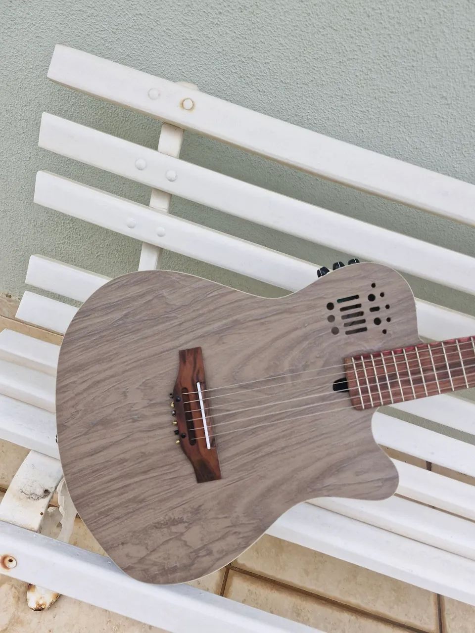 Violão estilo Godin  - Foto 4